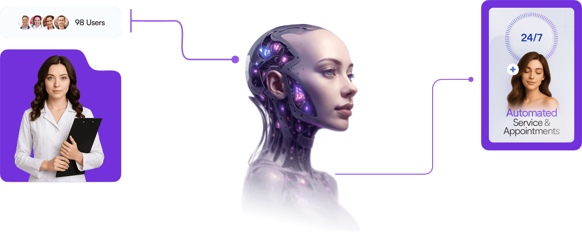 AI receptionist for dental clinics